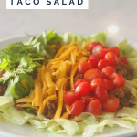 keto taco salad recipe